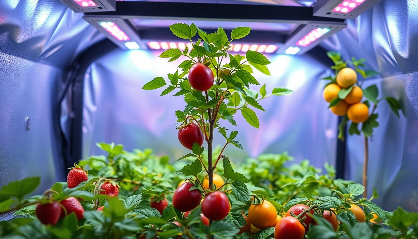 Growing Fruit in a Grow Tent - Indoor Gardening Made Easy