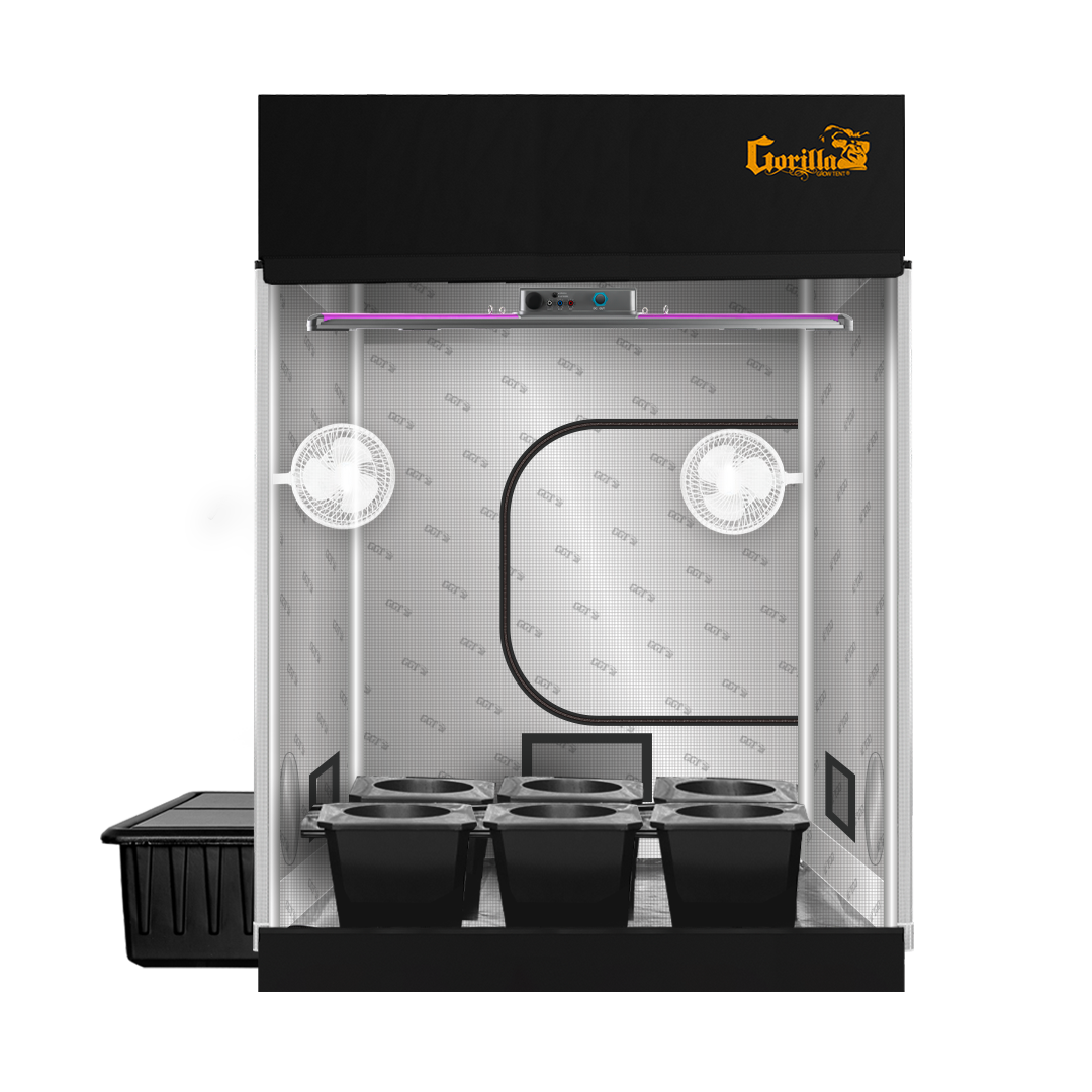 5x5 Grow Tent Kit Pro - Hydroponic with X2 V2