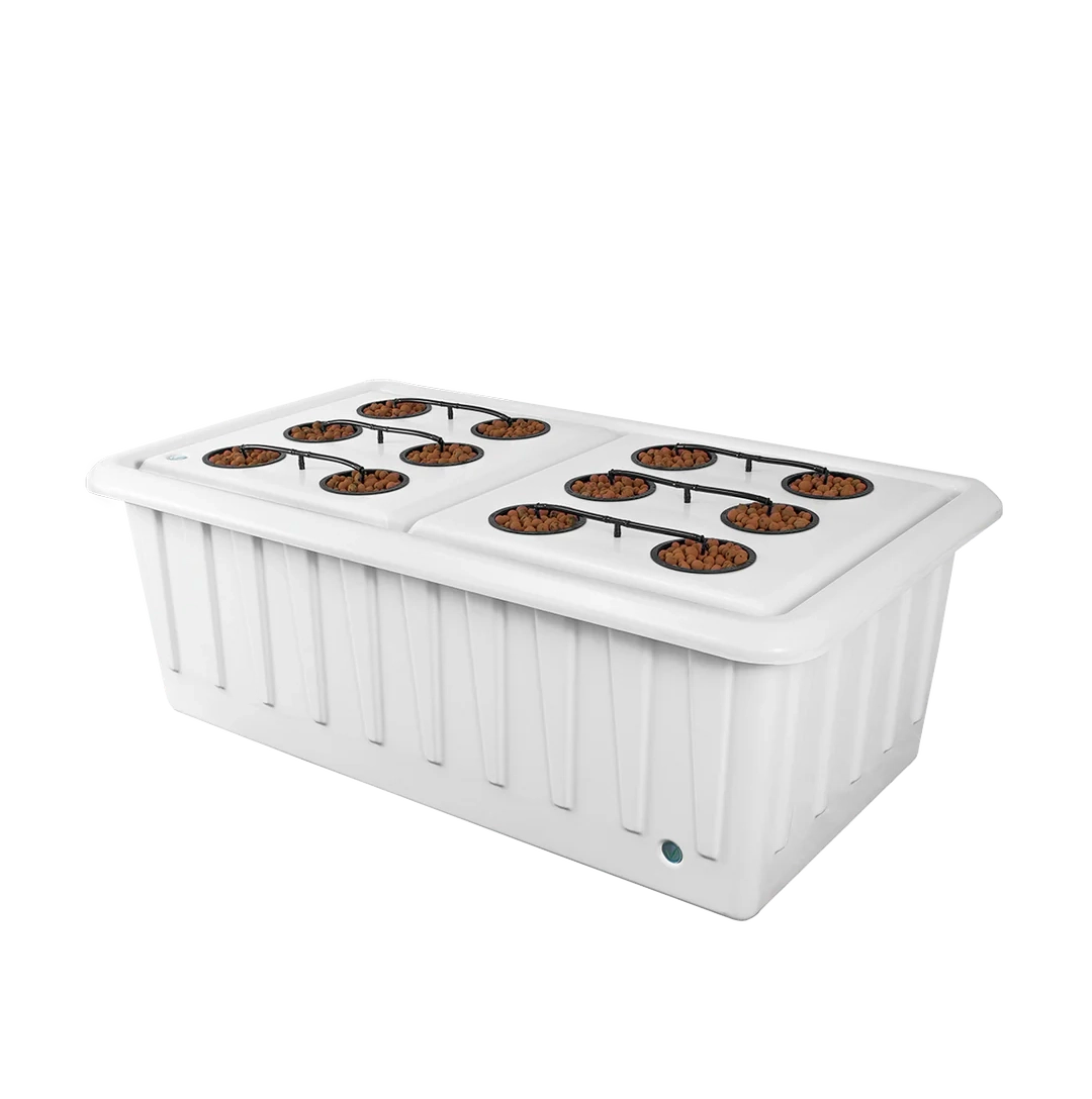 DWC Hydroponic System -SuperPonics XL 12: Easy setup, powerful performance, and whisper-quiet operation for larger grows.
