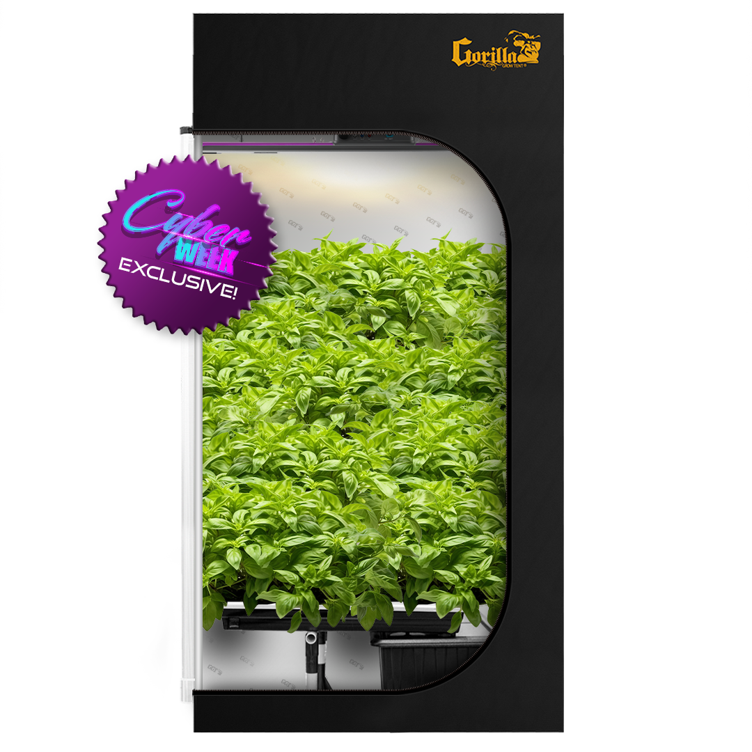 4x4 All New Grow Tent Kit - Super Flow with X2 V2