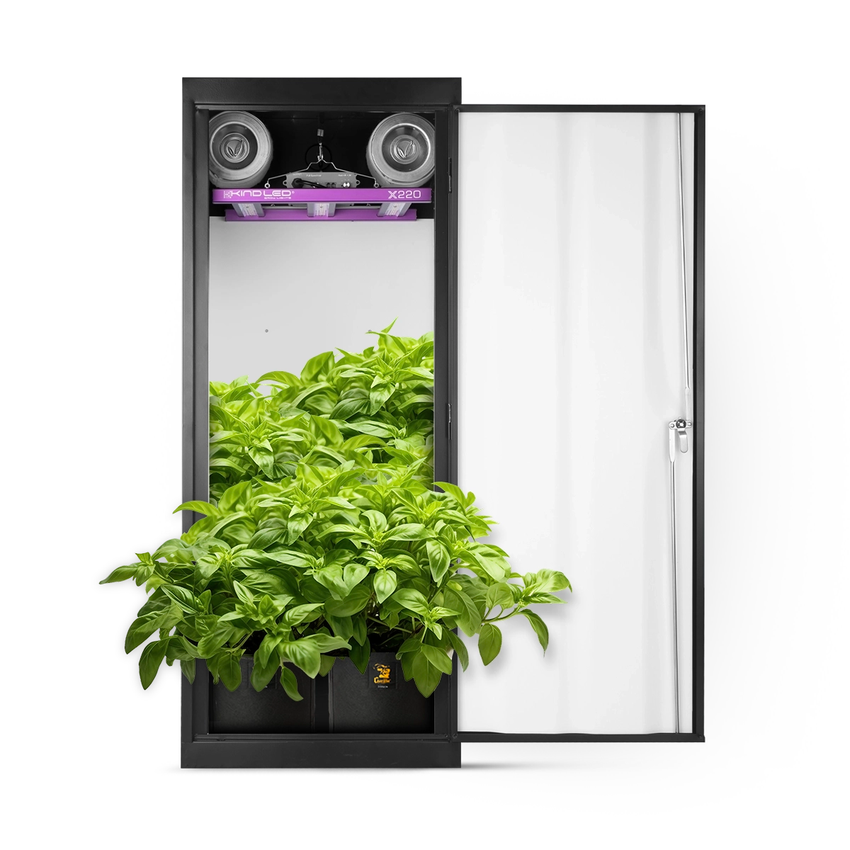 Experience the ultimate in indoor gardening with the Grow Cabinet - Gorilla Grow Box 24”x 24” x 60”. 